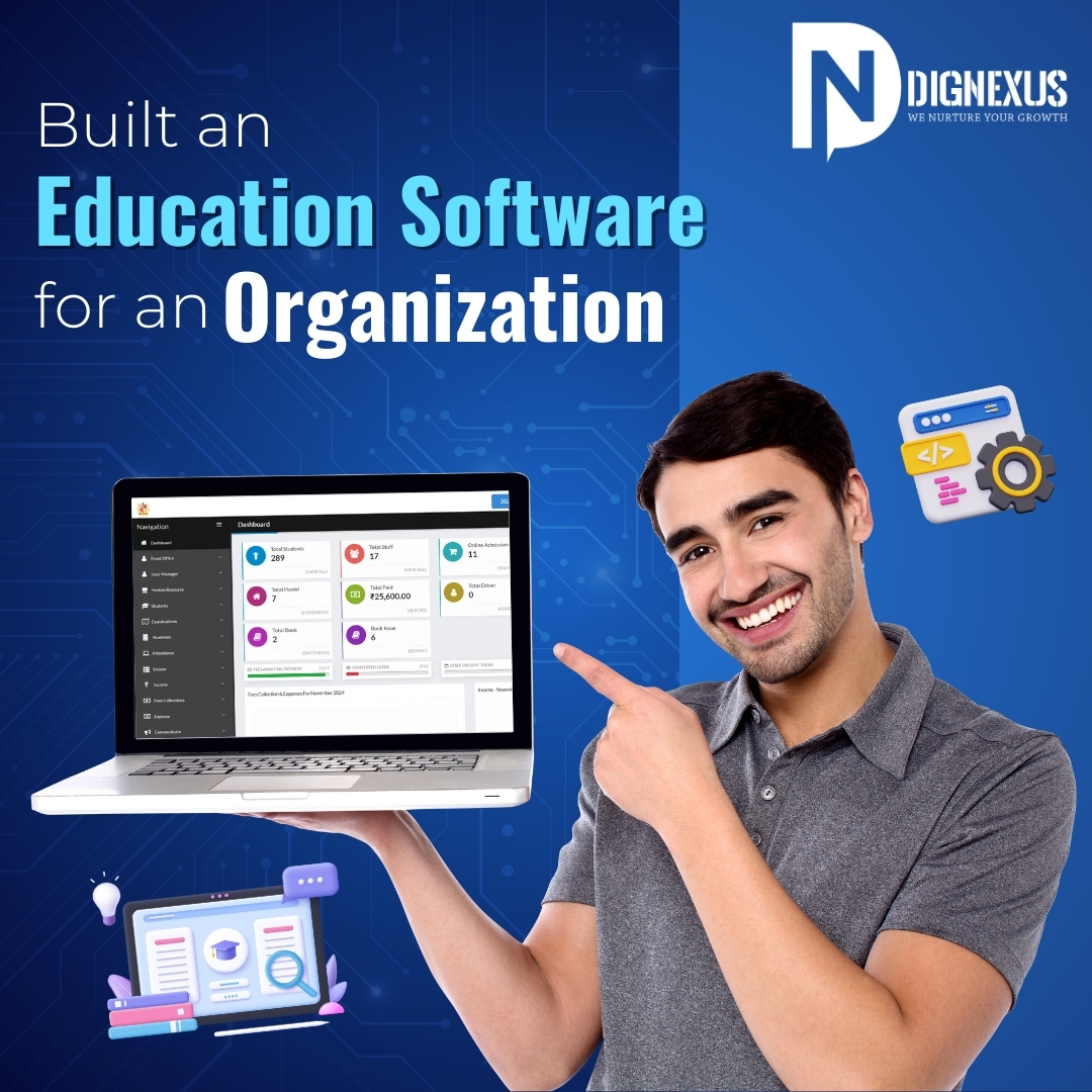 Built an Education Software for an Organization